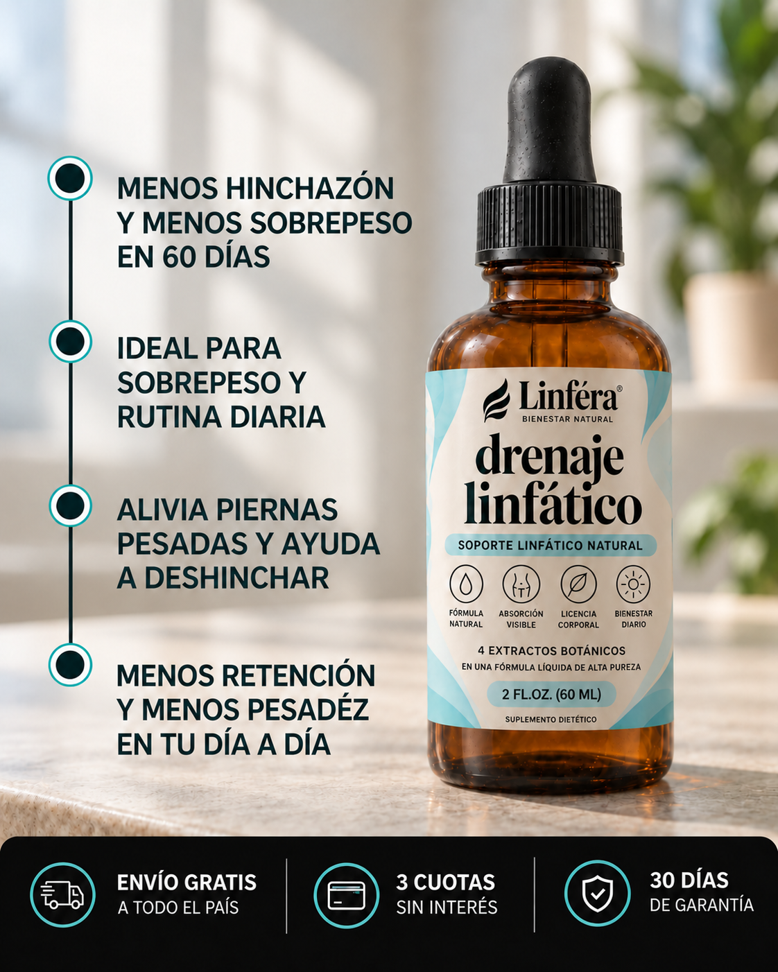 Drenaje Linfatico Linféra®| Desinchazon & Equilibrio Natural